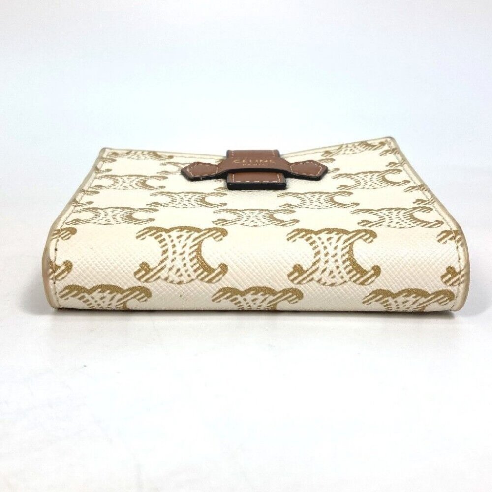 Authentic Celine Macadam Triomphe Wallet Folded W… - image 3